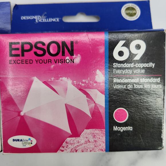 Epson 69 Ink Yellow, Cyan & Magenta - 220, 320, 420 (new) other, unopened - Picture 7 of 10